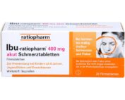 IBU-ratiopharm 400 mg akut 20 St IBU-ratiopharm 400 mg akut 20 St