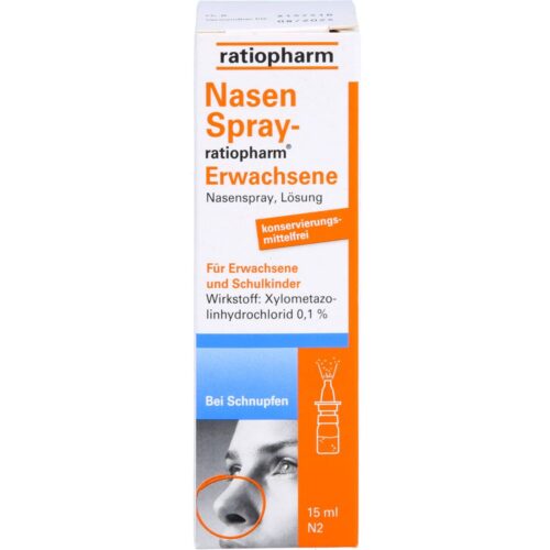 Nasenspray ratiopharm Erwachsene 15 ml