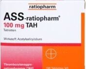 ASS ratiopharm 100 mg TAH 100 St ASS ratiopharm 100 mg TAH 100 St