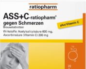 ASS+C ratiopharm 20 St ASS+C ratiopharm 20 St