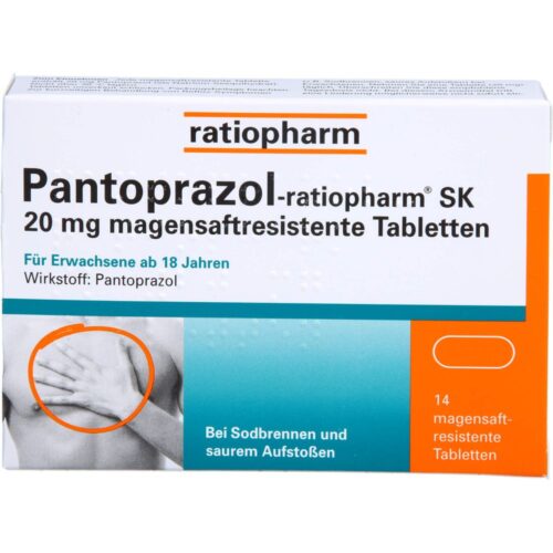 Pantoprazol ratiopharm sk 20 mg 14 St
