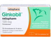 Ginkobil 120 mg ratiopharm 60 St Ginkobil 120 mg ratiopharm 60 St