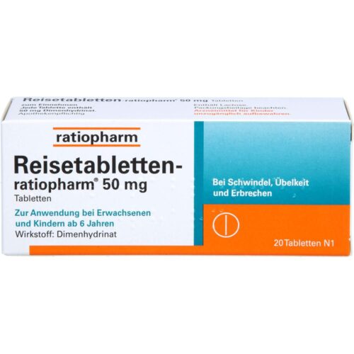 Reisetabletten ratiopharm 20 St