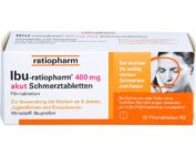 IBU-ratiopharm 400 mg akut 50 St IBU-ratiopharm 400 mg akut 50 St