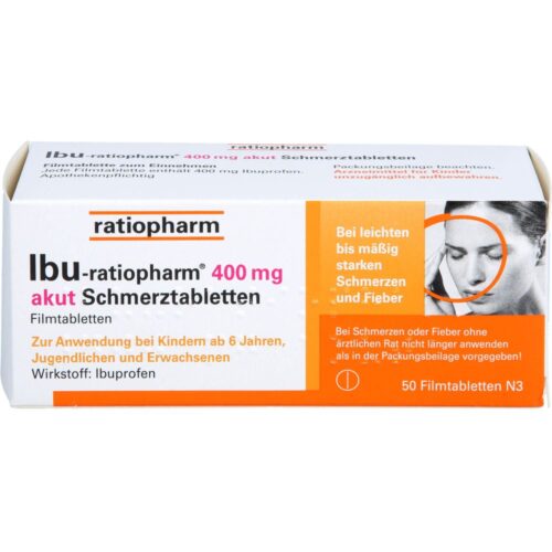 IBU-ratiopharm 400 mg akut 50 St