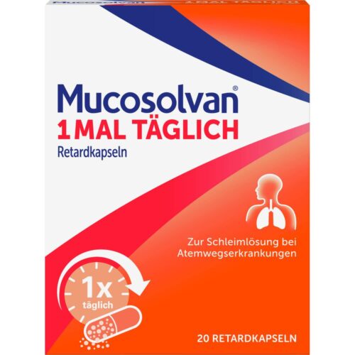 Mucosolvan 1x täglich 20 St
