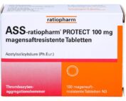 ASS ratiopharm protect 100 mg 100 St ASS ratiopharm protect 100 mg 100 St