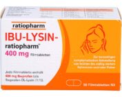 Ibu-Lysin ratiopharm 400 mg 50 St Ibu-Lysin ratiopharm 400 mg 50 St